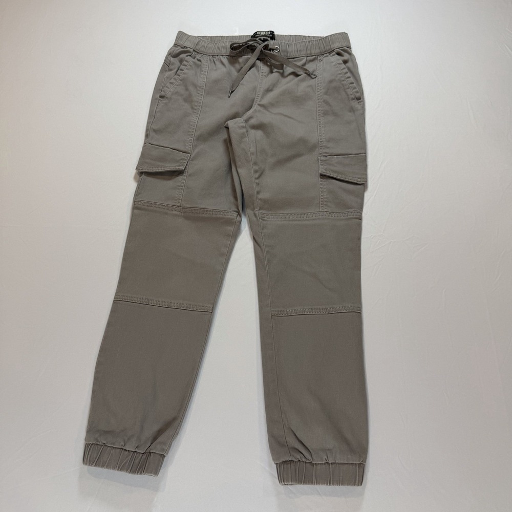 Rewash Jogger Pants Women's Gray Drawstring Elastic Waist American Original- Med